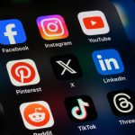 Social Media Platforms -  Facebook, Instagram, YouTube, Pinterest, X, LinkedIn, Reddit, TikTok, Threads