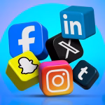 some-3d-social-media-icons